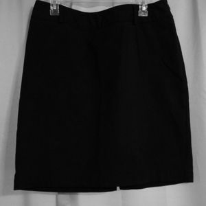 Black Skirt with back pockets and belt loops